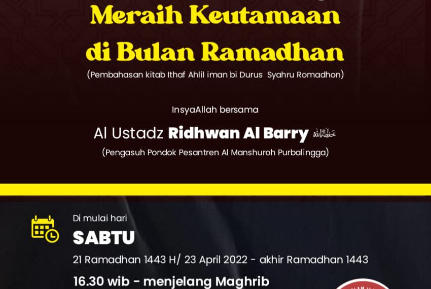 KAJIAN JELANG IFTHAR ? 10 HARI AKHIR RAMADHAN 1443 H