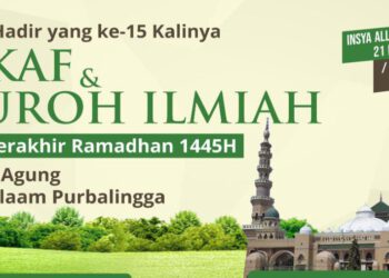 I’TIKAF DAN DAUROH ILMIAH 10 HARI AKHIR RAMADHAN 1445 H