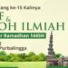 I’TIKAF DAN DAUROH ILMIAH 10 HARI AKHIR RAMADHAN 1445 H