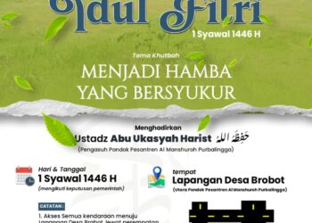 AUDIO KHUTBAH ‘IDUL FITRI 1446 H