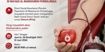 DONOR DARAH KE-48 DI MA’HAD AL MANSHUROH PURBALINGGA